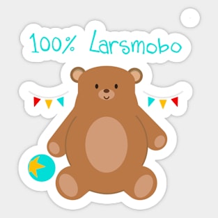 100% Larsmobo, pic for baby and kid Sticker